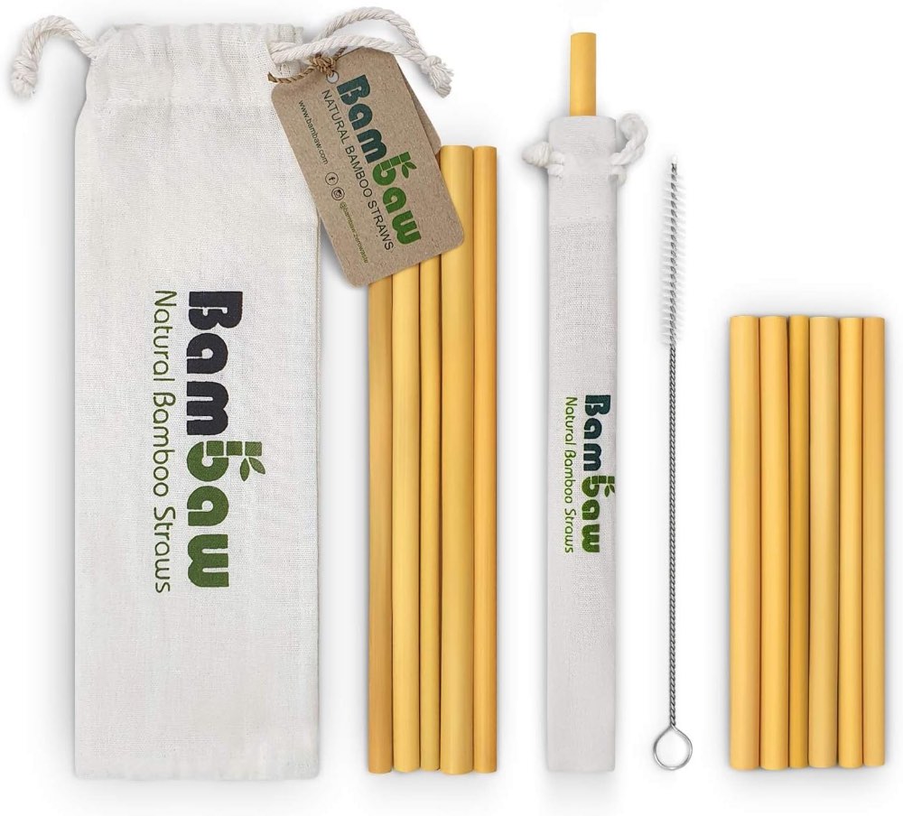56 Must-Have Zero Waste Essentials for a Sustainable Lifestyle - Bamboo Straws