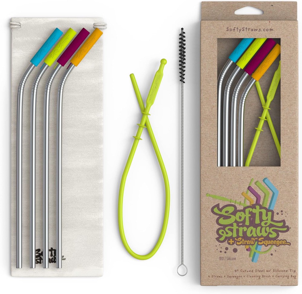 56 Must-Have Zero Waste Essentials for a Sustainable Lifestyle - Stainless Steel Straws