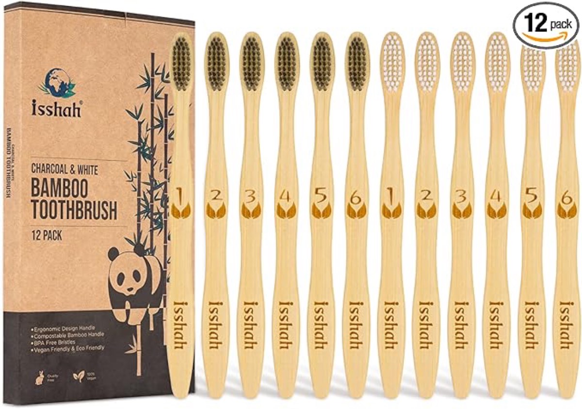 Isshah Bamboo Toothbrush